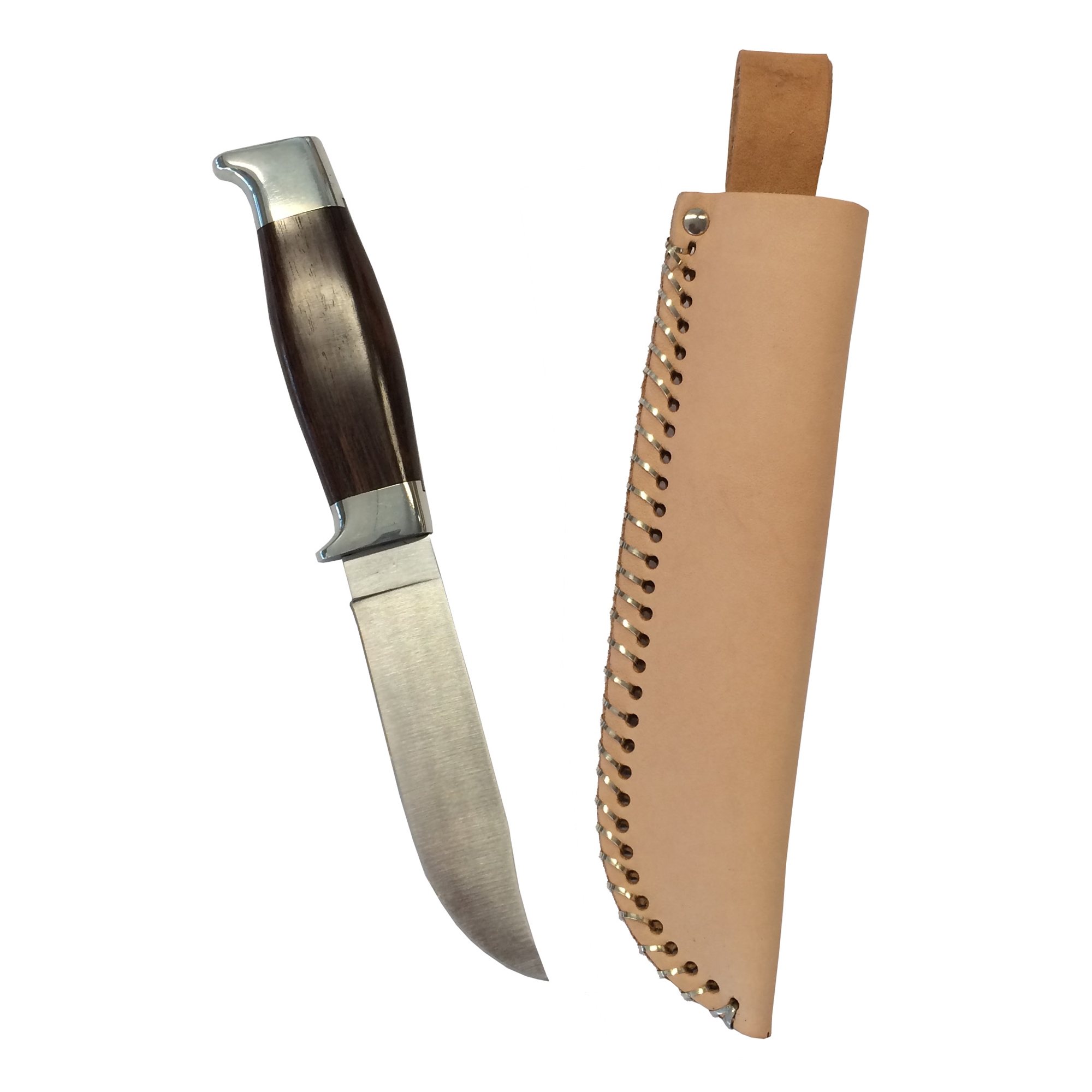 Vangedal Coltello Scout con fodero in pelle e marlinespike - immagine 2