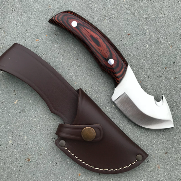 Dolk - Cudeman jagtkniv med bugåbner