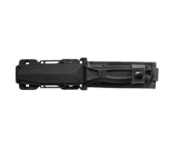 Gerber Strongarm Lama Fissa Seghettata Nero - immagine 2