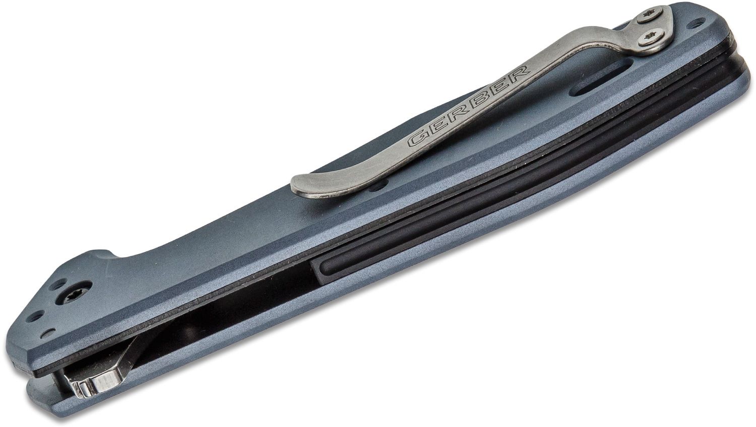 Gerber Fastball Cleaver Pieghevole Blu Urbano Filo Liscio - immagine 2
