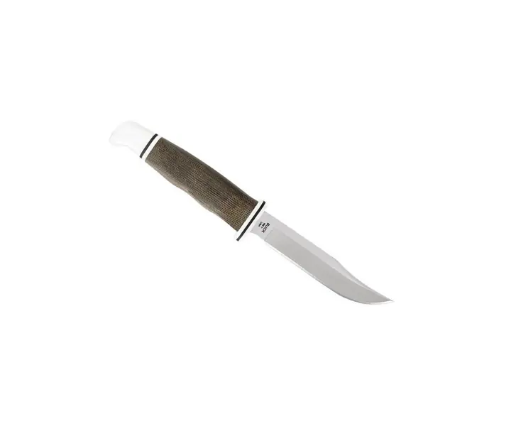 Buck 112 Woodsman Pro fast kniv vist fra alternativ vinkel