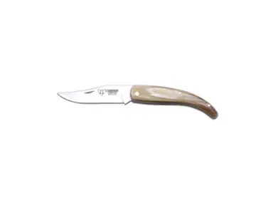 Cudeman Coltello Pieghevole Elegante con Manico in Corno
