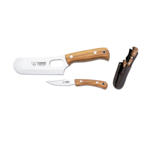 Knivsæt m/Køkken & Jagtkniv