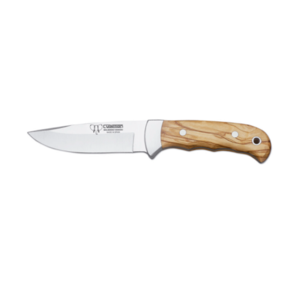Jagtkniv 11 cm med oliventræ