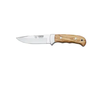Cudeman Coltello da Caccia con Manico in Legno d’Olivo