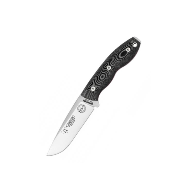 Cudeman Coltello Bushcraft con Manico in Micarta Nera