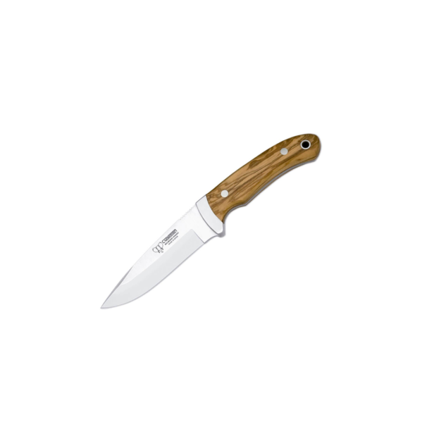 Jagtkniv med oliventræ