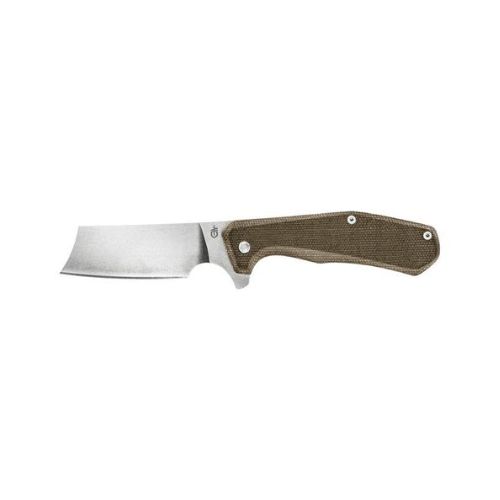 Gerber Asada Pieghevole Micarta Oliva Filo Liscio