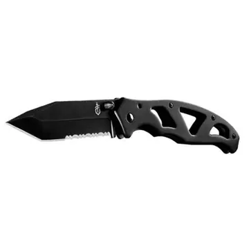 Gerber Paraframe II Tanto Nero Seghettato