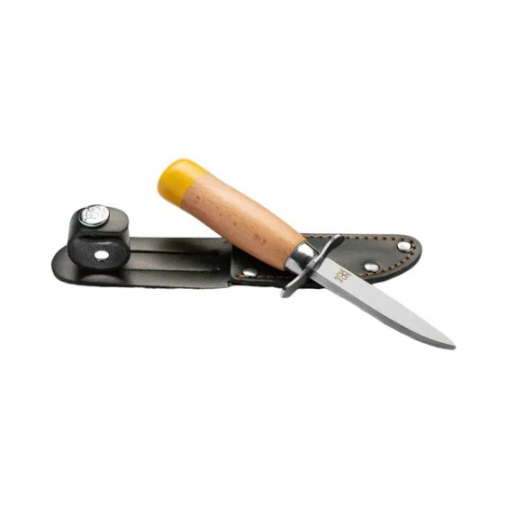 Øyo Coltello Scout con fodero verde