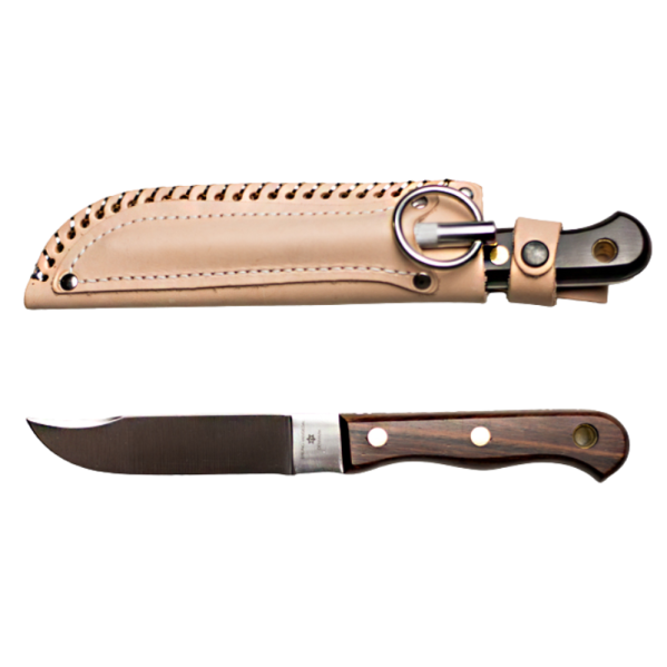 Vangedal Coltello Rover RK14S con acciarino e laccetto di sicurezza