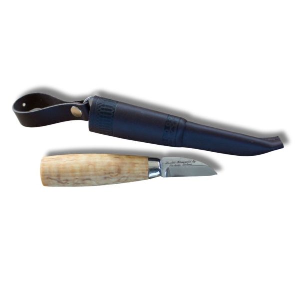 Iisakki Järvenpää ENGRAVING KNIFE - Dark brown