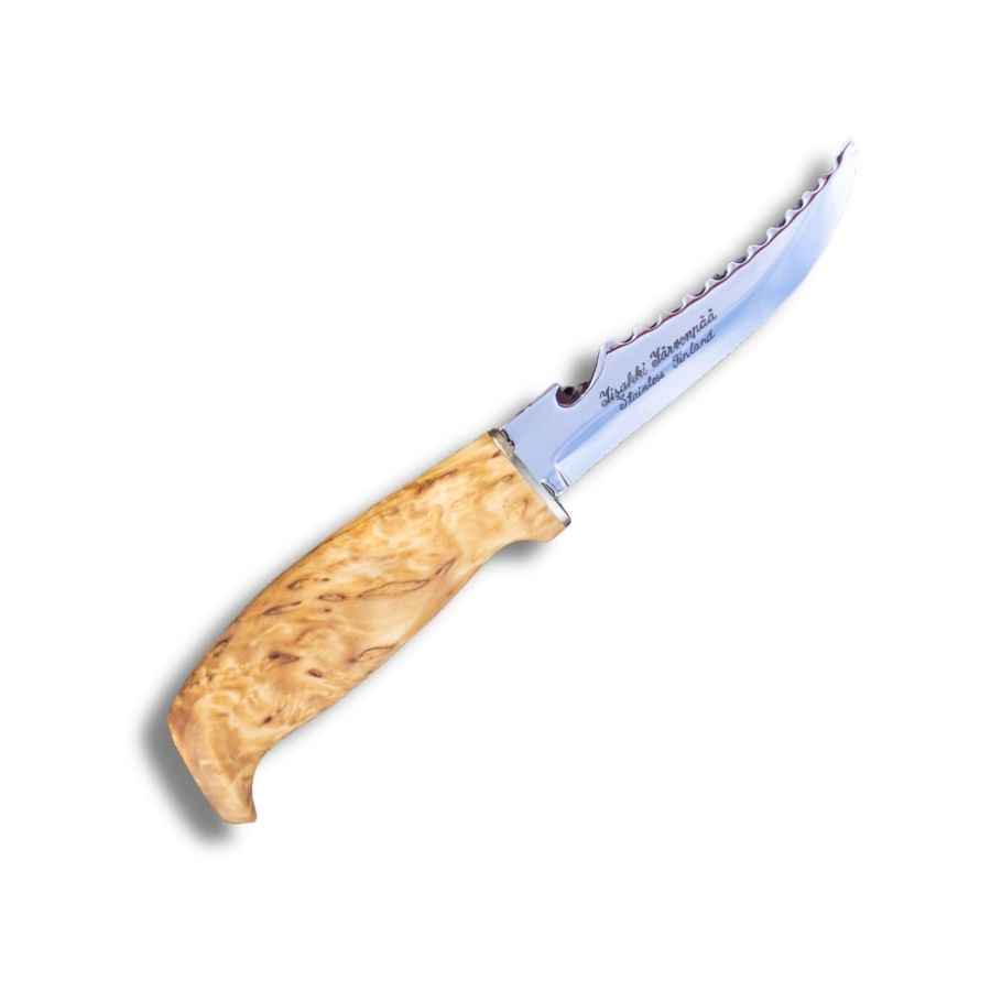 Iisakki Järvenpää MULTIPURPOSE FISH KNIFE - Tummanruskea - immagine 2