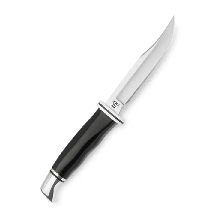 Buck 102 Woodsman Coltello Nero Phenolic