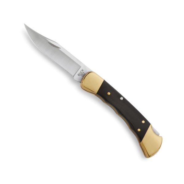Buck 110 Folding Hunter Finger Grooved