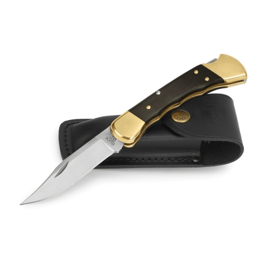 Buck 110 Folding Hunter Finger Grooved - immagine 11