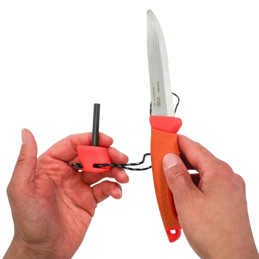 Morakniv Companion Spark Emergency (S) – Rosso alta visibilità - immagine 4