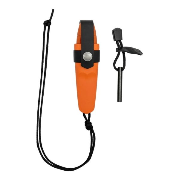 Morakniv Eldris con kit accendifuoco (S) – Arancione bruciato