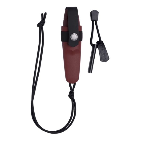 Morakniv Eldris con kit accendifuoco (S) – Rosso