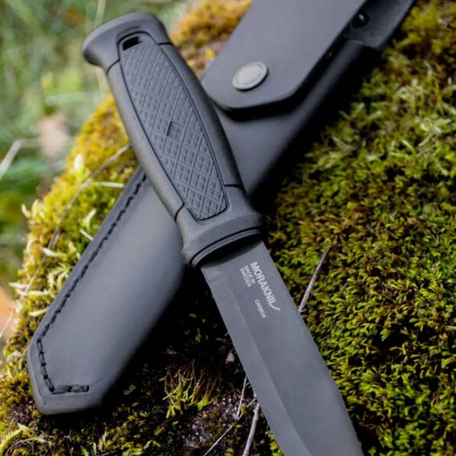 Morakniv Garberg BlackBlade (C) con fodero in pelle - immagine 3